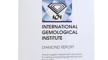 Diamant d'investissement certifié IGI 1,03 ct D VVS1