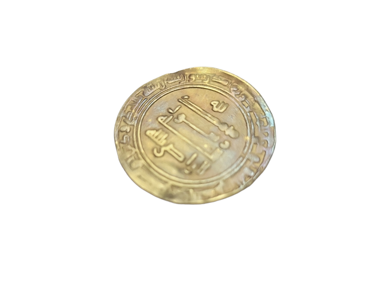 Ancient gold coins 24k ancient dirham abbasied AH 218-277