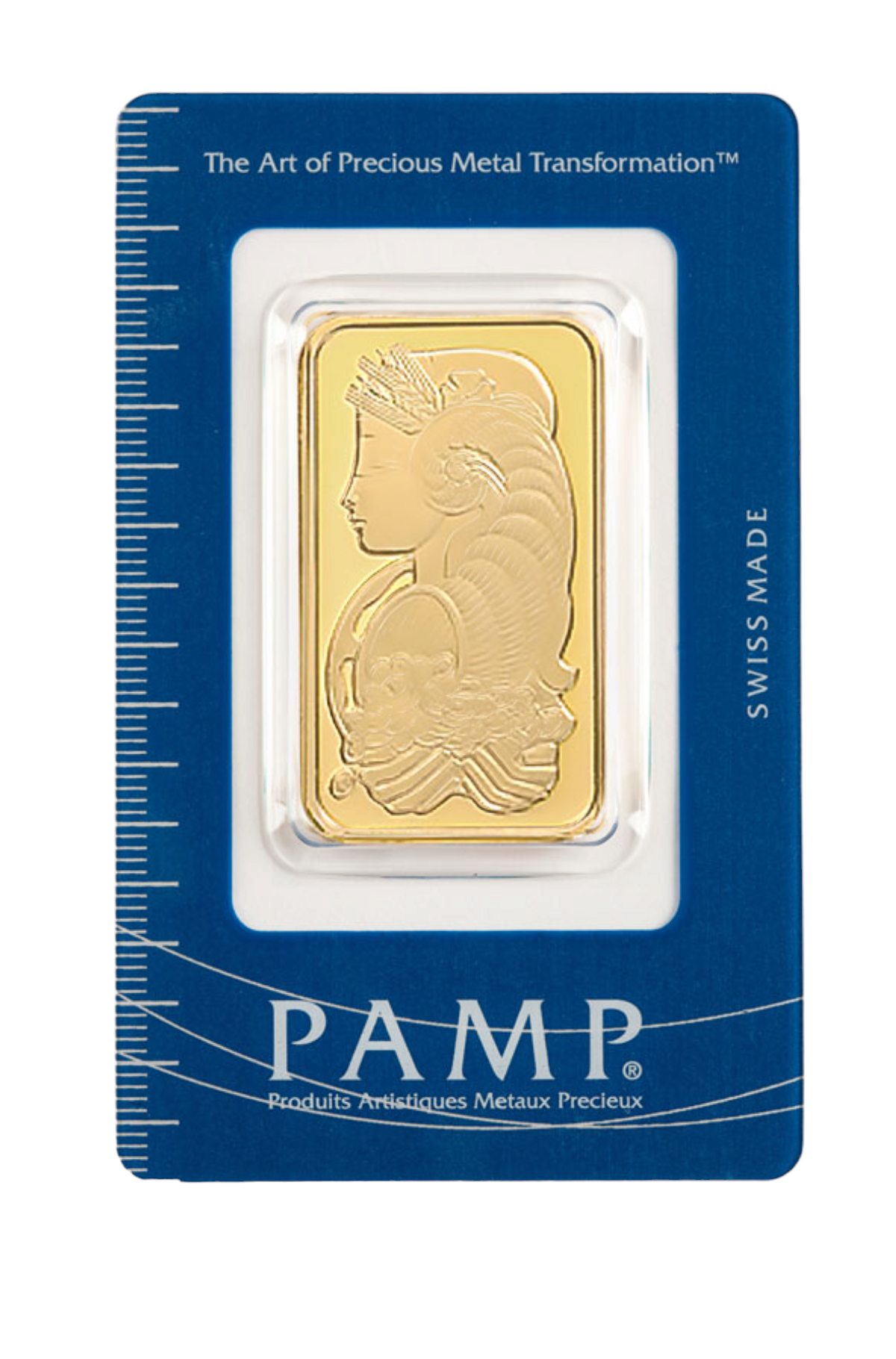 24k pure gold bar 50 grams grams (PAMP) for investment