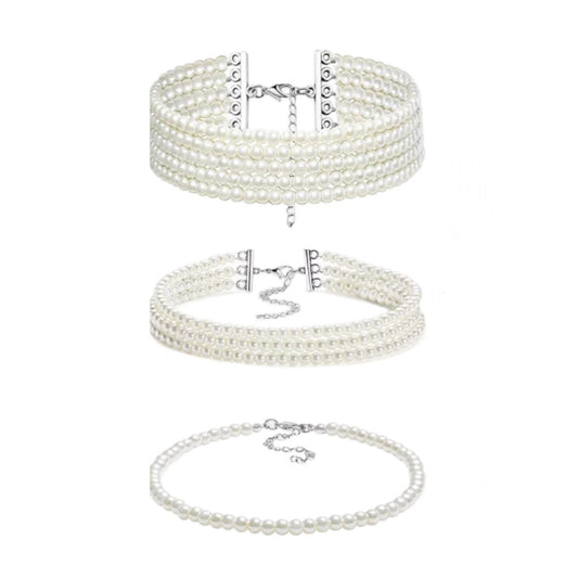 bracciale in oro bianco 18k e perla naturale in varie modello