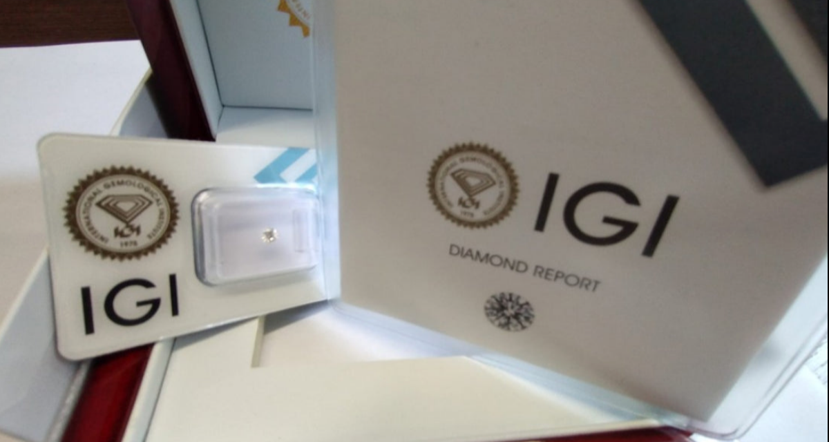 Diamants d'investissement avec certificat Igi 2,54 ct D IF