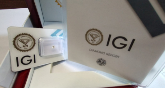 Investment diamonds with Igi certificate 2.54 ct D IF