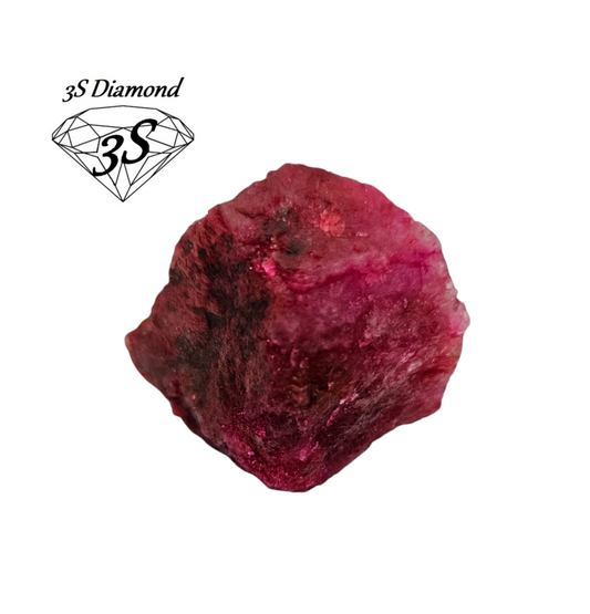 Rubino naturale grezzo Rosso Piccione 212 ct