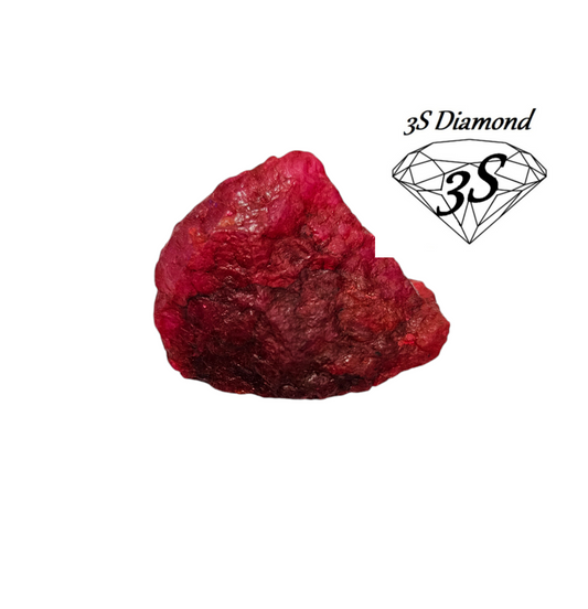 Rubino naturale grezzo Rosso Piccione 353 ct